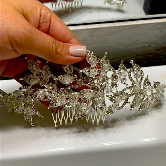 Beautiful hair crystal pin main image 4